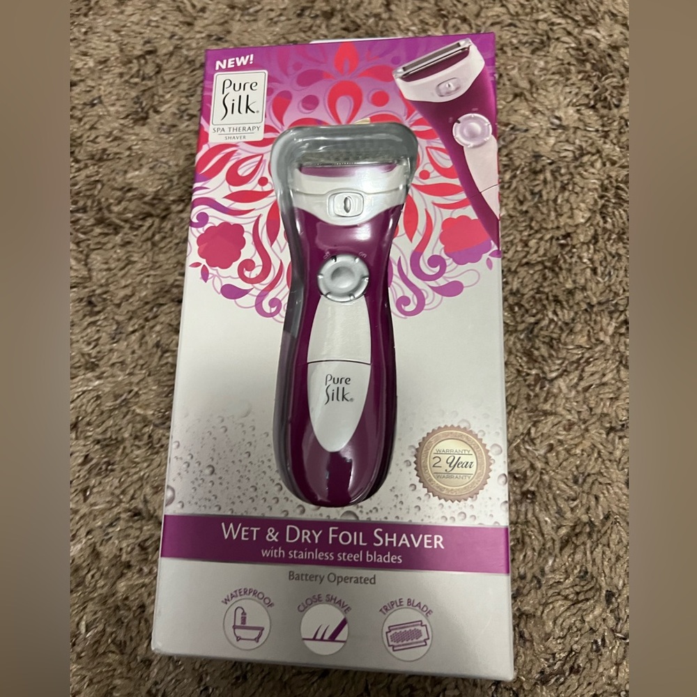 Pure Silk Wet and Dry Foil Shaver